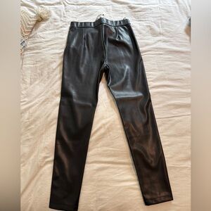 Black Leather Pants